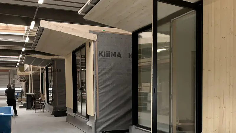 Modulgaden i produktionen ved Flex Modul