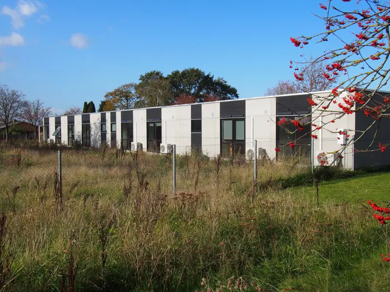 Flexicubes® moduler til Viborg Kommune anden bygning, bygget sammen med den første