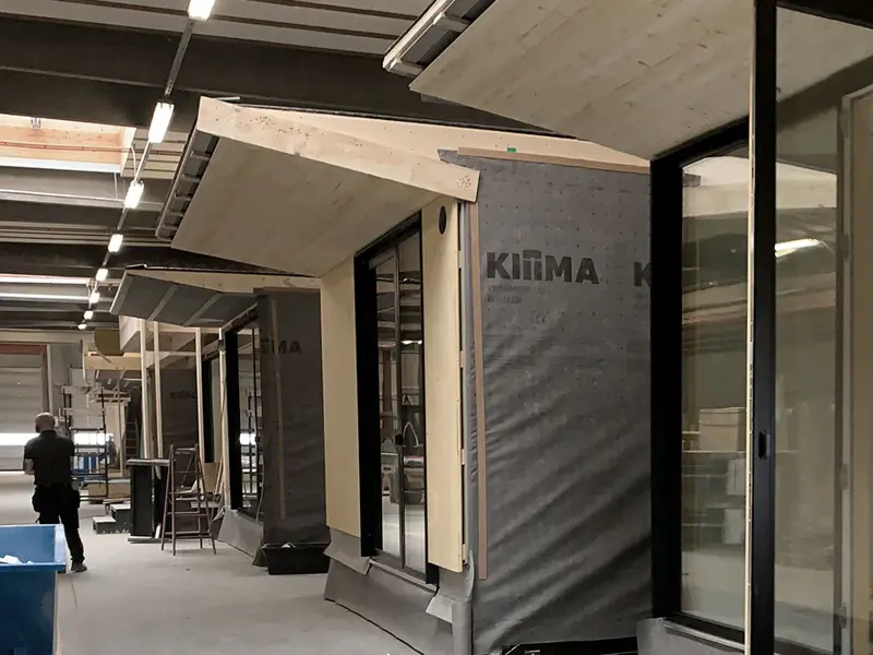 Modulgaden i produktionen ved Flex Modul