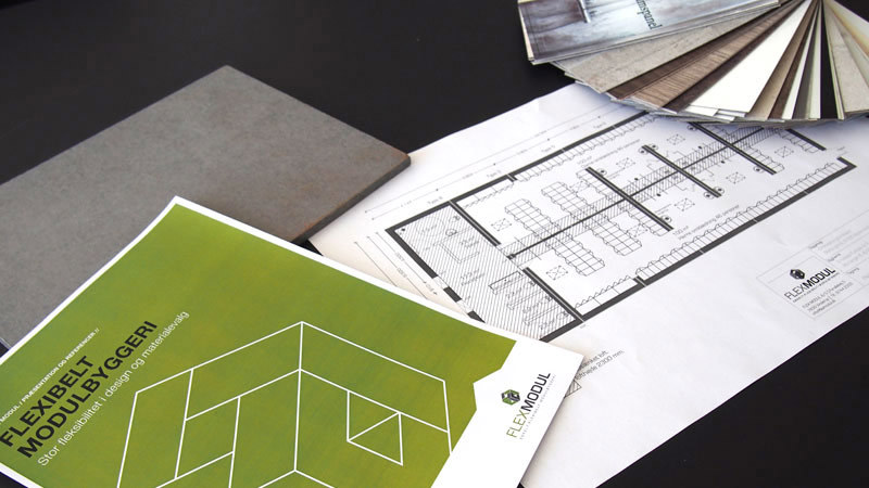Salgsmaterialer fra Flex Modul