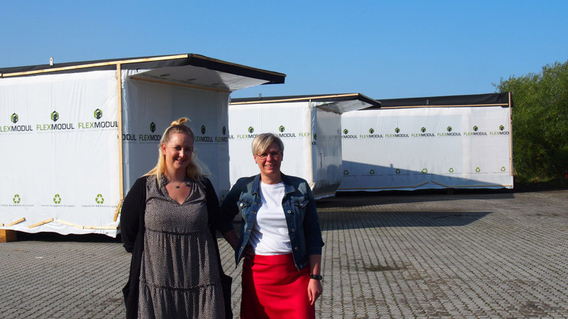Velkommen til 2 nye medarbejdere hos Flex Modul Michelle og Mai, september 2020